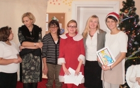 Kolędowanie w świetlicy ,, Mrowisko w Nawiadach (7)