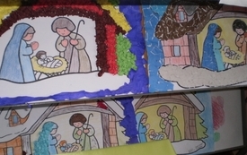 Kolędowanie w świetlicy ,, Mrowisko w Nawiadach (5)