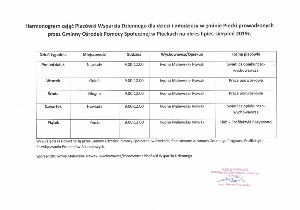 Harmonogram_zajec_lipiec_sierpien_2019