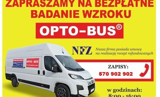 Zdjęcie do OPTO-BUS Bezpłatne badanie wzroku